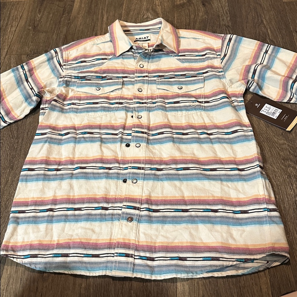 Ariat Multicolor Striped Retrofit Shirt
